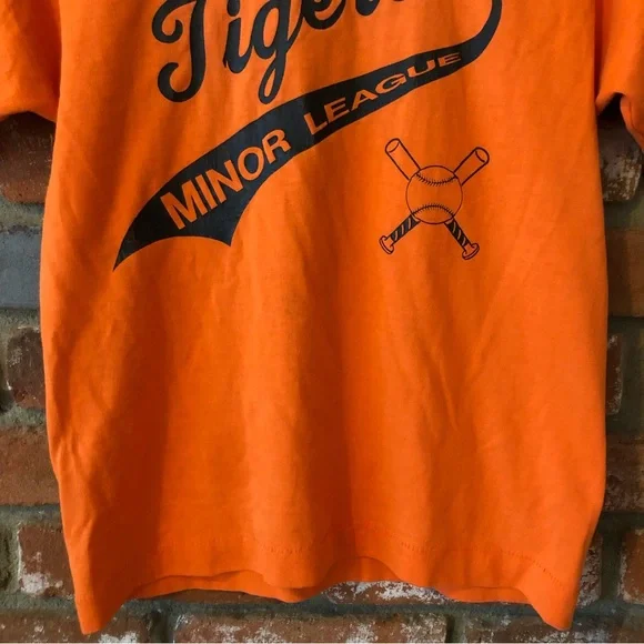 SOLD Vintage 1990s Tigers Minor League Baseball Patch Single Stitch T-shirt - Picture 4 of 11